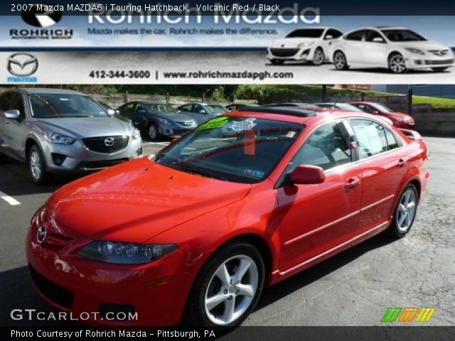 2007 Mazda MAZDA6 i Touring Hatchback in Volcanic Red