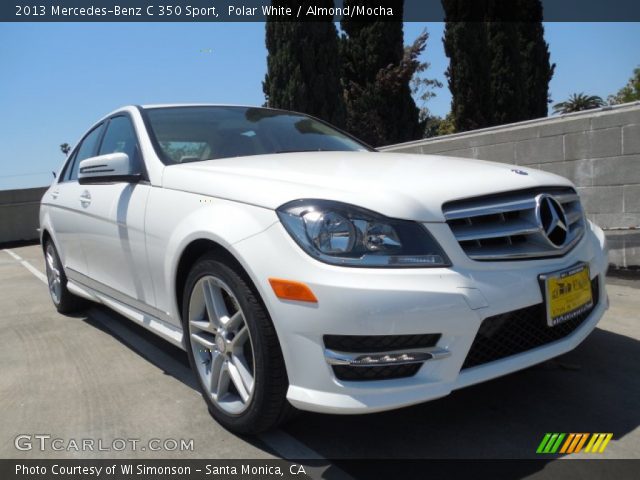 2013 Mercedes-Benz C 350 Sport in Polar White