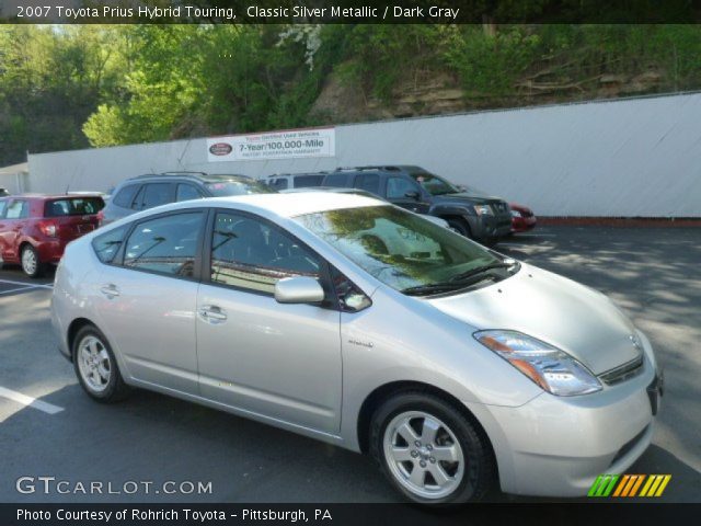 2007 Toyota Prius Hybrid Touring in Classic Silver Metallic