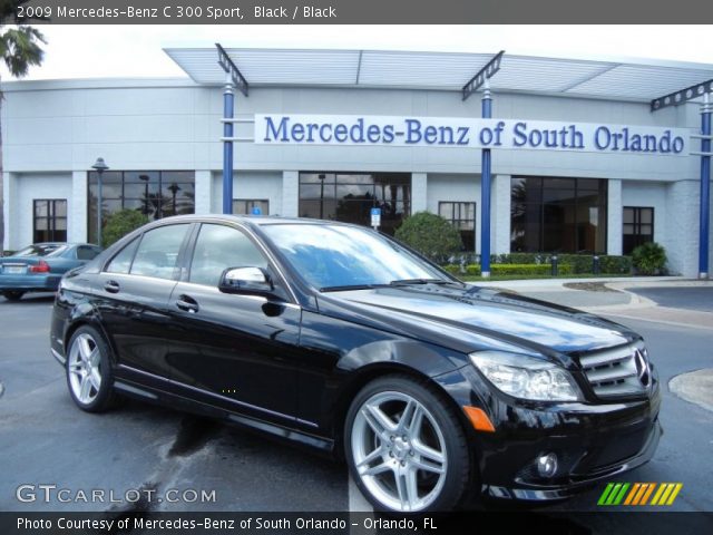 2009 Mercedes-Benz C 300 Sport in Black