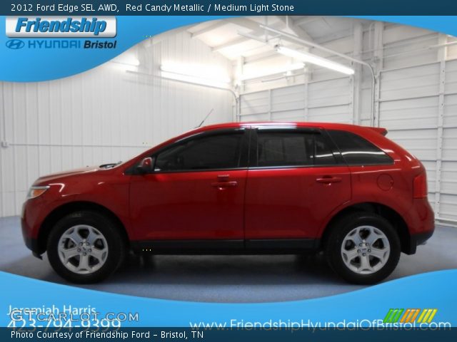 2012 Ford Edge SEL AWD in Red Candy Metallic