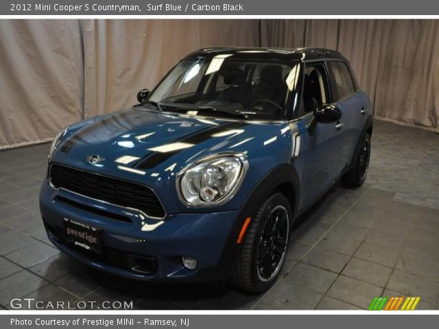 2012 Mini Cooper S Countryman in Surf Blue