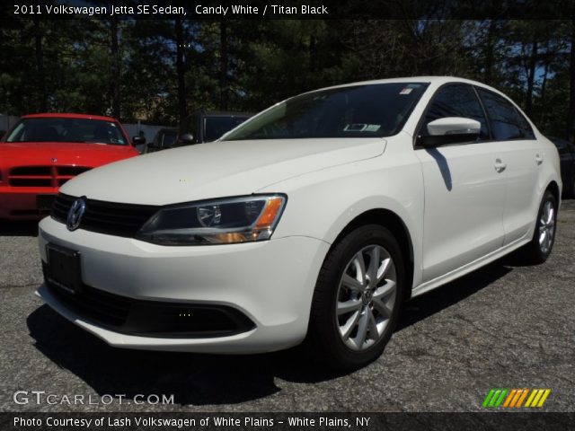 2011 Volkswagen Jetta SE Sedan in Candy White