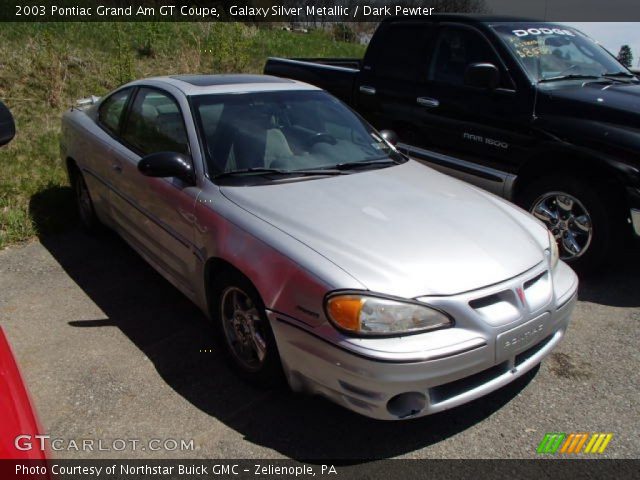 2003 Pontiac Grand Am GT Coupe in Galaxy Silver Metallic