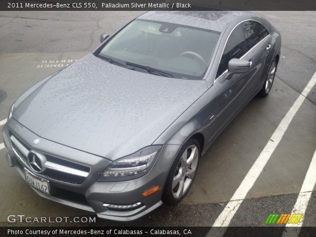 2011 Mercedes-Benz CLS 550 in Palladium Silver Metallic