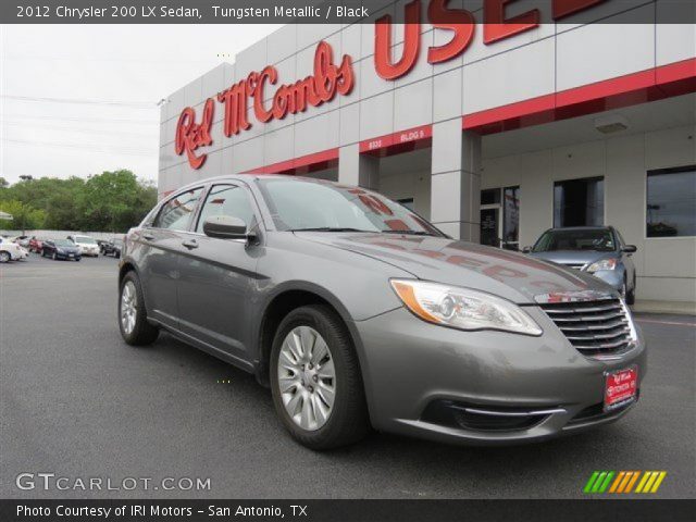 2012 Chrysler 200 LX Sedan in Tungsten Metallic