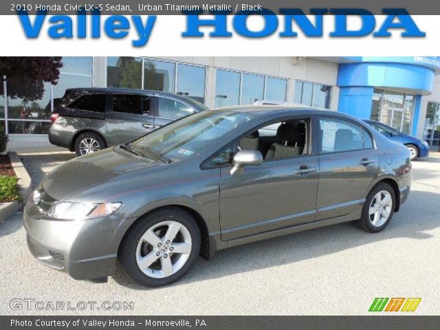 2010 Honda Civic LX-S Sedan in Urban Titanium Metallic