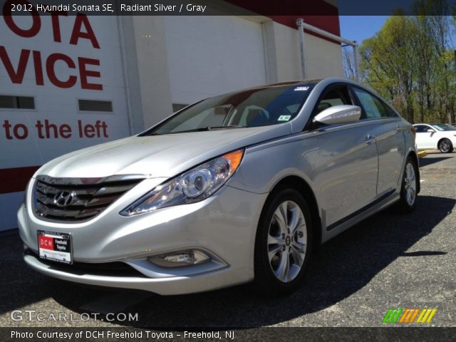 2012 Hyundai Sonata SE in Radiant Silver