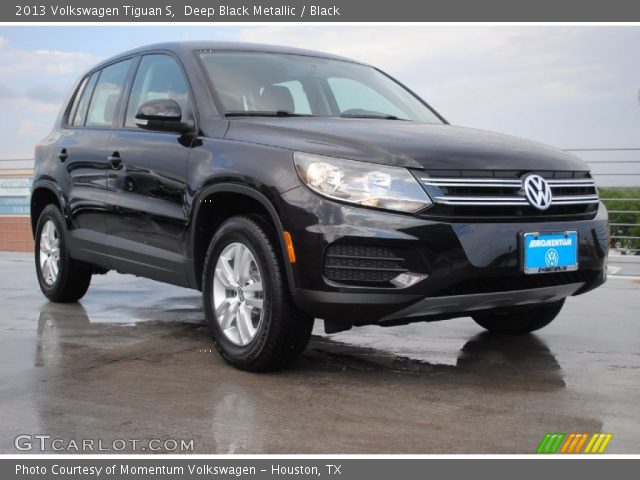 2013 Volkswagen Tiguan S in Deep Black Metallic