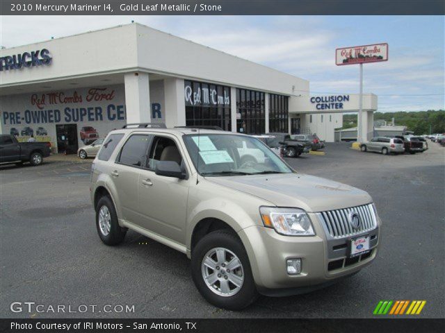 2010 Mercury Mariner I4 in Gold Leaf Metallic