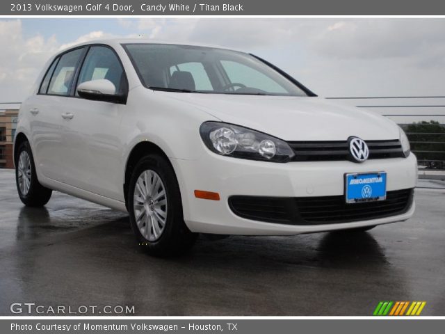 2013 Volkswagen Golf 4 Door in Candy White