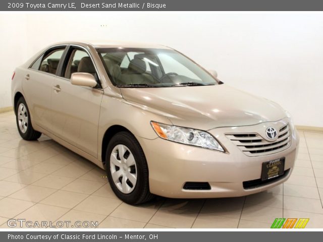 2009 Toyota Camry LE in Desert Sand Metallic