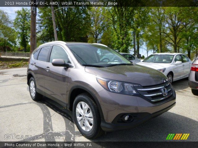 2013 Honda CR-V EX-L AWD in Urban Titanium Metallic