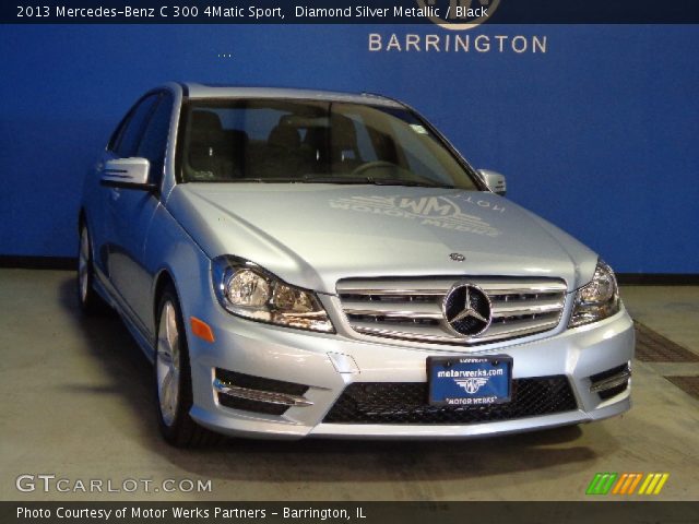 2013 Mercedes-Benz C 300 4Matic Sport in Diamond Silver Metallic