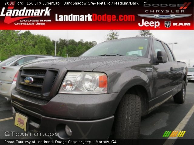 2008 Ford F150 STX SuperCab in Dark Shadow Grey Metallic