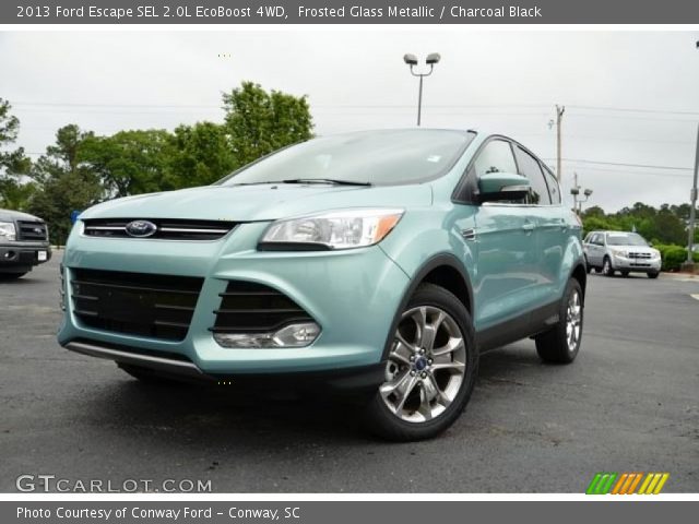 2013 Ford Escape SEL 2.0L EcoBoost 4WD in Frosted Glass Metallic