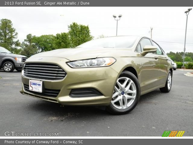 2013 Ford Fusion SE in Ginger Ale Metallic
