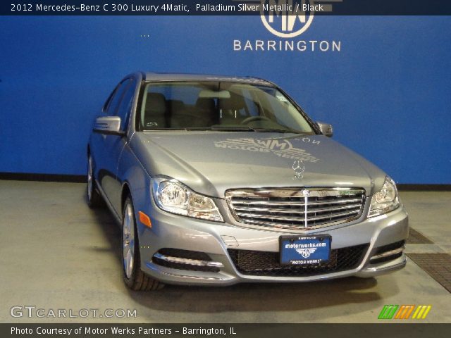 2012 Mercedes-Benz C 300 Luxury 4Matic in Palladium Silver Metallic