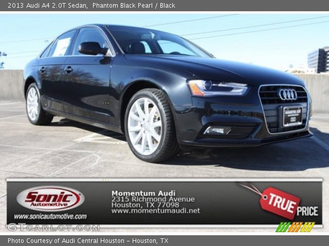 2013 Audi A4 2.0T Sedan in Phantom Black Pearl