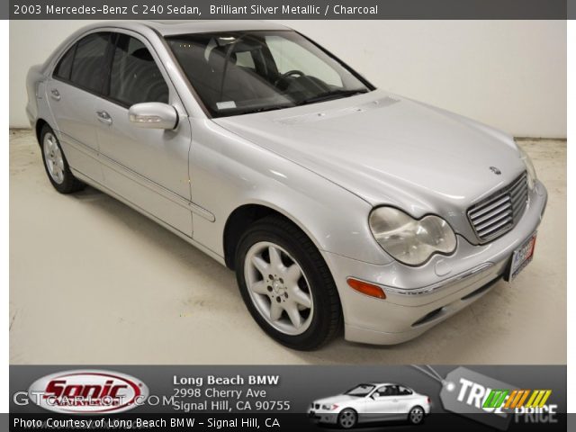 2003 Mercedes-Benz C 240 Sedan in Brilliant Silver Metallic