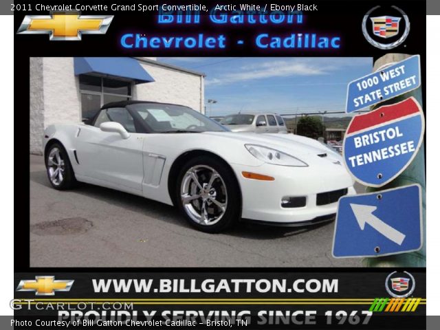 2011 Chevrolet Corvette Grand Sport Convertible in Arctic White