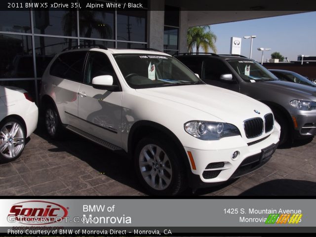 2011 BMW X5 xDrive 35i in Alpine White