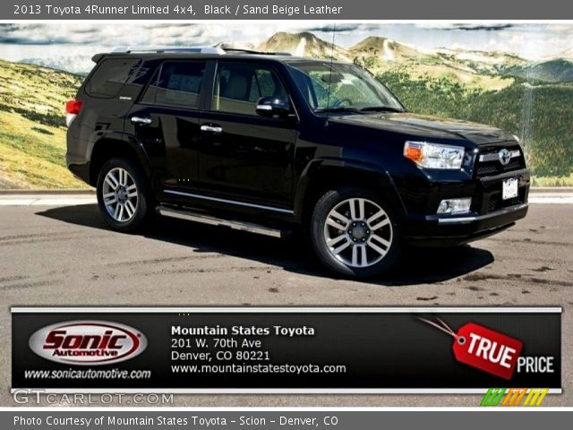 2013 Toyota 4Runner Limited 4x4 in Black