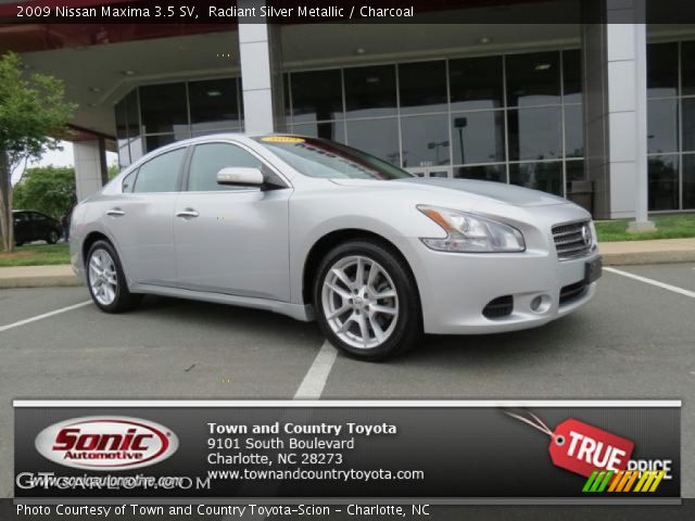 2009 Nissan Maxima 3.5 SV in Radiant Silver Metallic