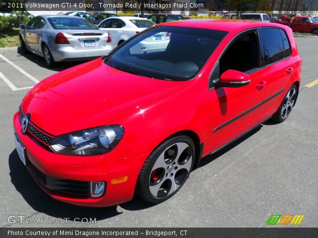 2011 Volkswagen GTI 4 Door in Tornado Red