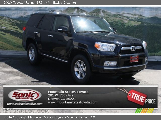 2010 Toyota 4Runner SR5 4x4 in Black