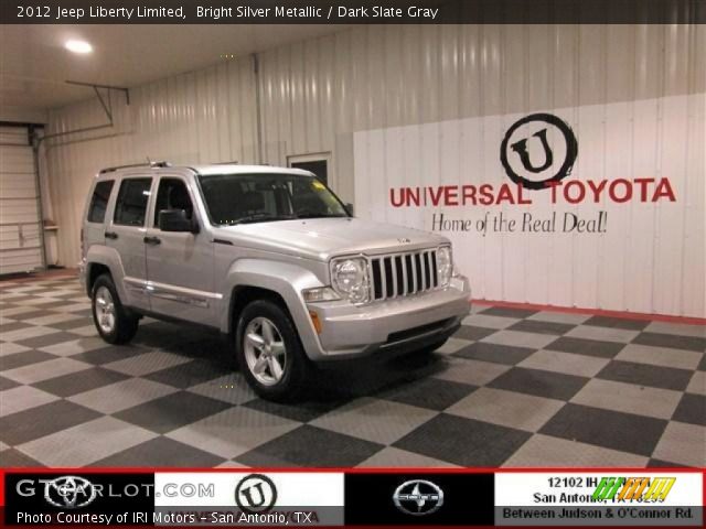 2012 Jeep Liberty Limited in Bright Silver Metallic