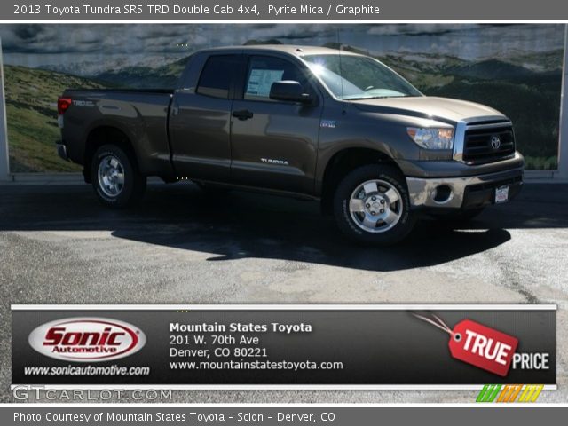 2013 Toyota Tundra SR5 TRD Double Cab 4x4 in Pyrite Mica