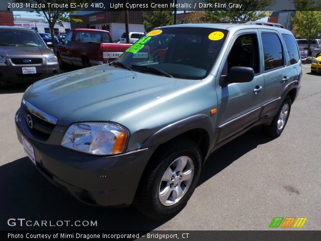 2003 Mazda Tribute ES-V6 4WD in Light Cypress Green Metallic