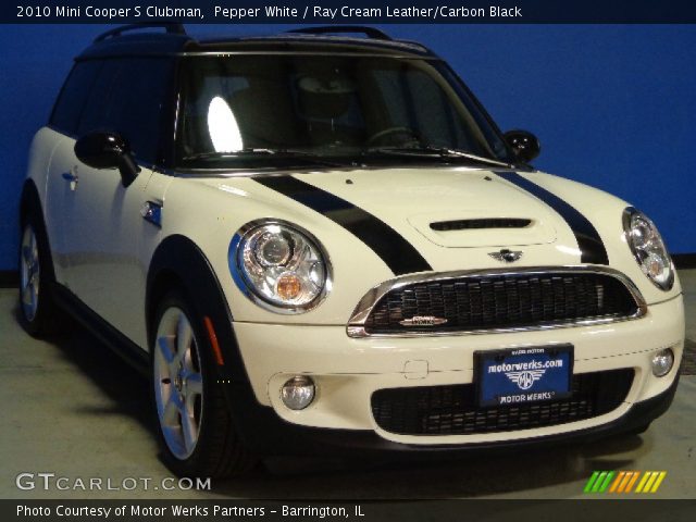 2010 Mini Cooper S Clubman in Pepper White