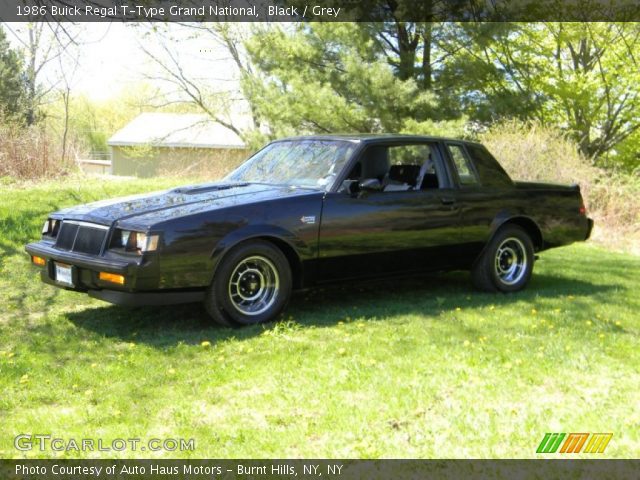 1986 Buick Regal T-Type Grand National in Black