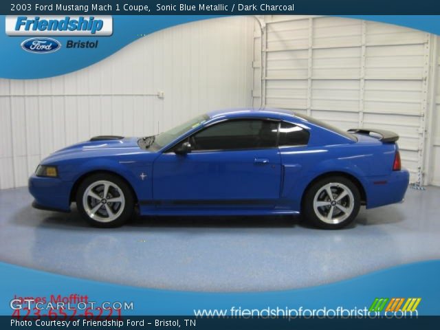 2003 Ford Mustang Mach 1 Coupe in Sonic Blue Metallic