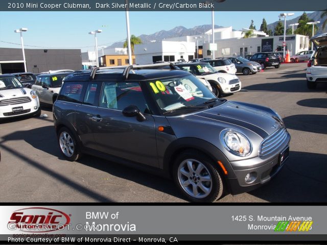 2010 Mini Cooper Clubman in Dark Silver Metallic