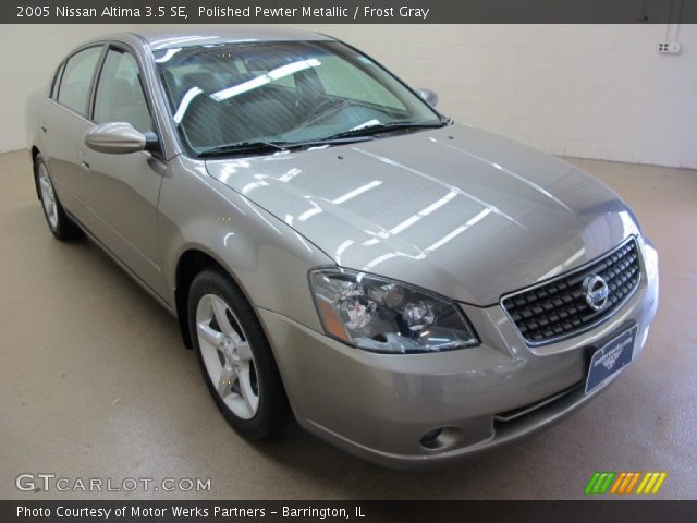 2005 Nissan Altima 3.5 SE in Polished Pewter Metallic