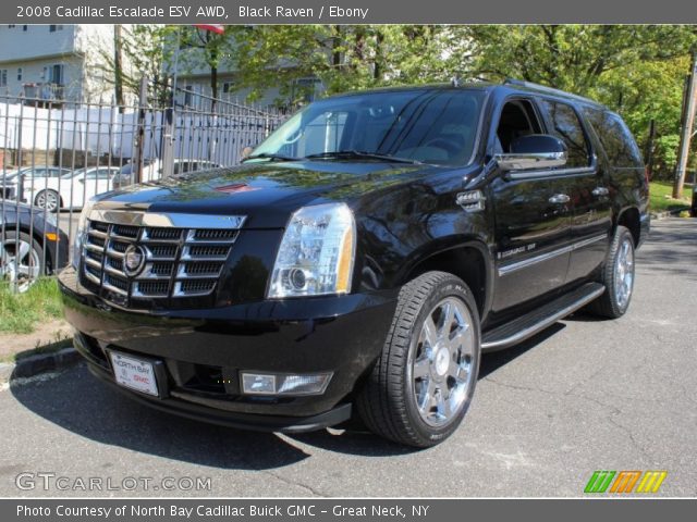 2008 Cadillac Escalade ESV AWD in Black Raven