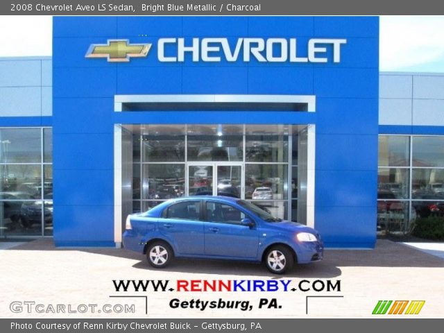 2008 Chevrolet Aveo LS Sedan in Bright Blue Metallic