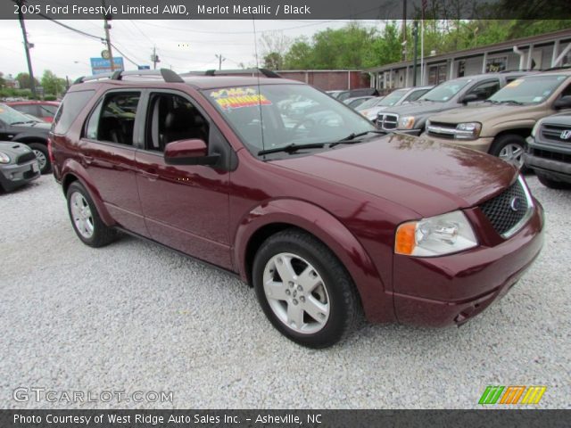 2005 Ford Freestyle Limited AWD in Merlot Metallic