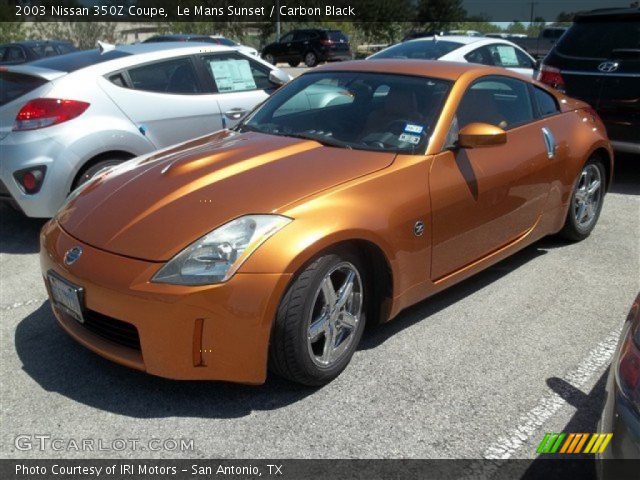 2003 Nissan 350Z Coupe in Le Mans Sunset