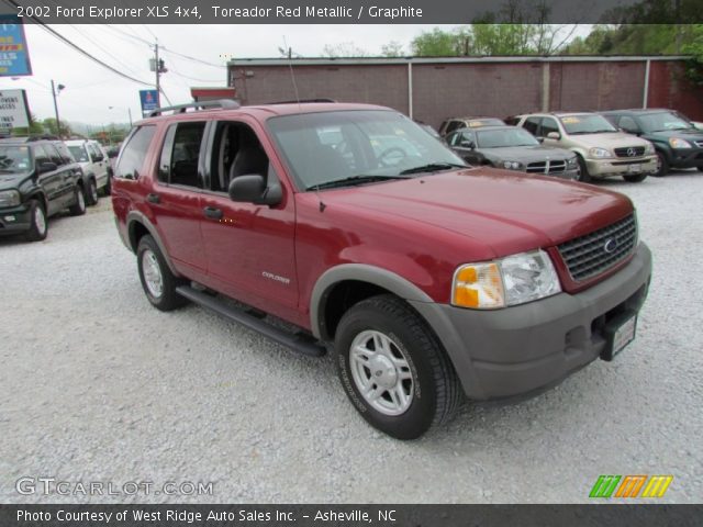 2002 Ford Explorer XLS 4x4 in Toreador Red Metallic