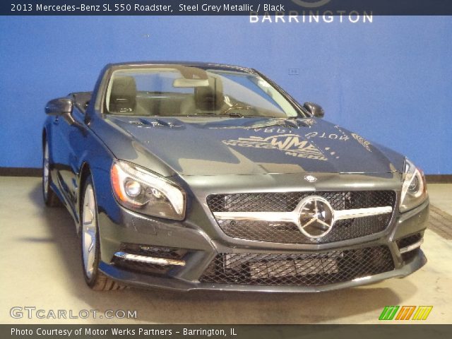 2013 Mercedes-Benz SL 550 Roadster in Steel Grey Metallic