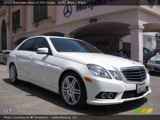 2010 Mercedes-Benz E 350 Sedan in Arctic White