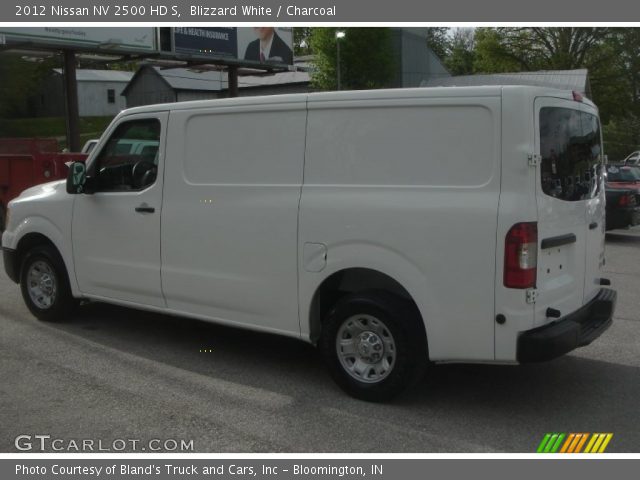 2012 Nissan NV 2500 HD S in Blizzard White
