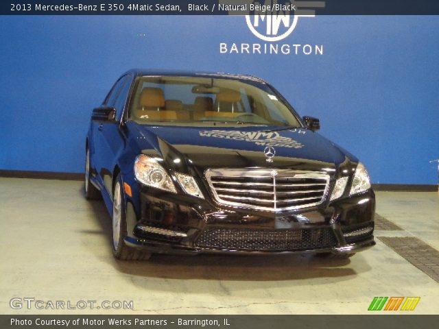 2013 Mercedes-Benz E 350 4Matic Sedan in Black