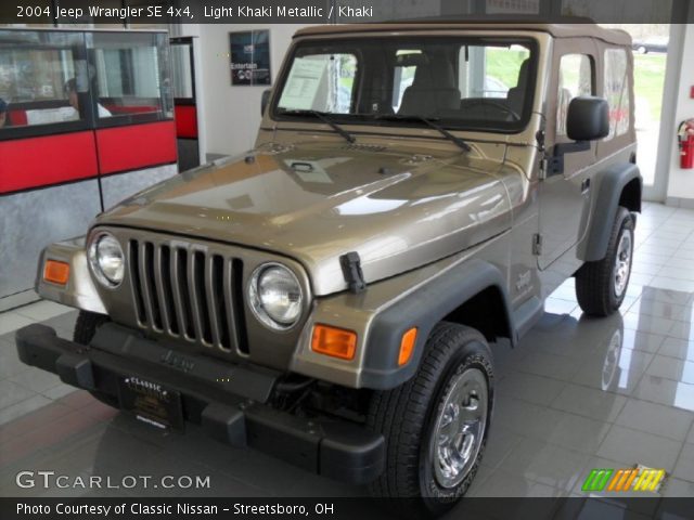 2004 Jeep Wrangler SE 4x4 in Light Khaki Metallic