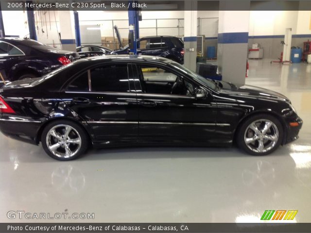 2006 Mercedes-Benz C 230 Sport in Black