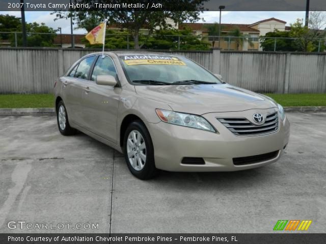 2007 Toyota Camry Hybrid in Titanium Metallic